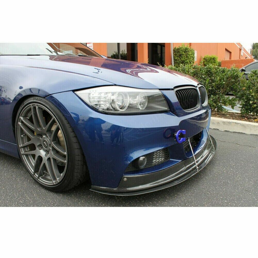 For BMW 325i 335i 550i Blue Car Front Rear Bumper Screwon Tow Hook