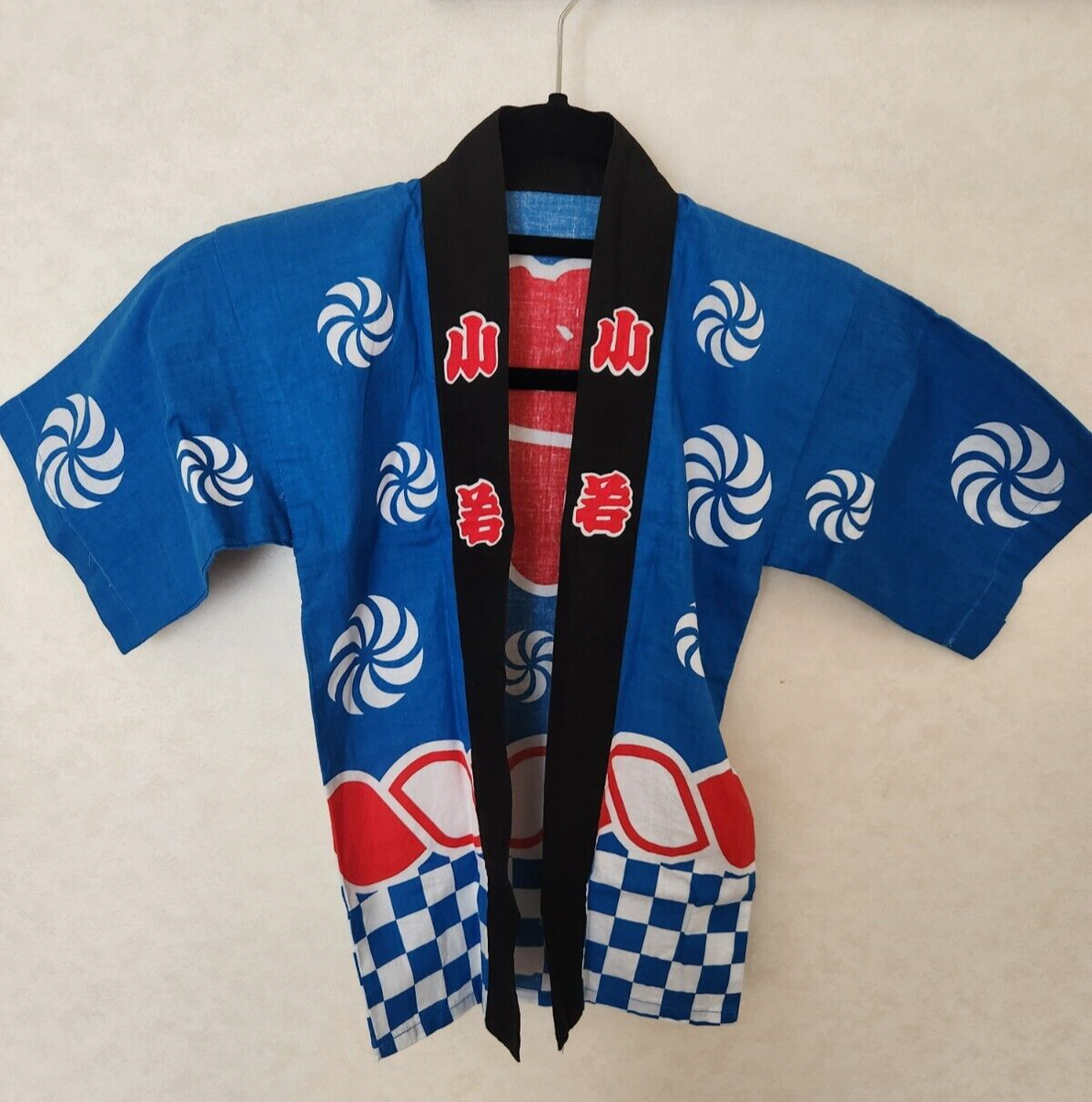 Happi Kids Japanese Traditional happi Coat Matsuri Festival Blue