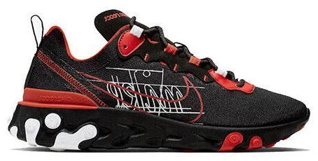 Nike React Element 55 Script Swoosh