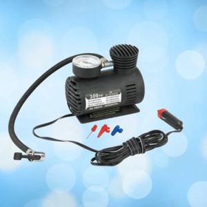 1x DC 12V 100W Véhicule automobile Air Gonflateur de pompe à compresseur avec jauge de pression