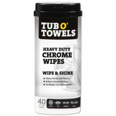 #ad #ad Tub O? Towels TW40 CHR Heavy Duty Chrome Wipes Clean Shine amp; Protect 40 Count $12.34