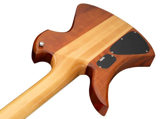 B.C.RICH Heritage Classic Mockingbird Bass, 4-String - Koa Top, Natural Transpar - Bild 4 von 4