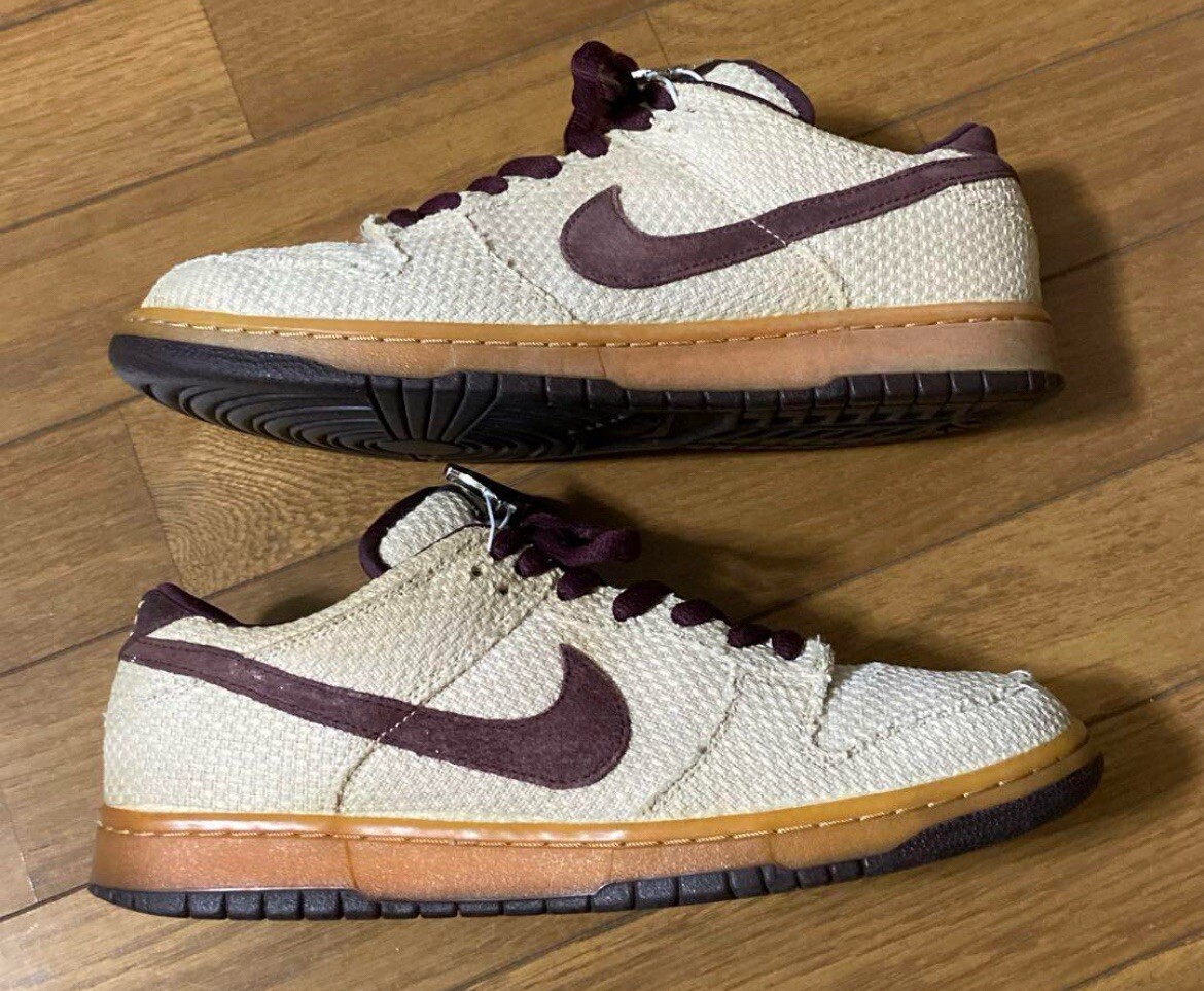 Size 11 - Nike Dunk Pro SB Low Red Hemp 304292-761 Authentic NO 