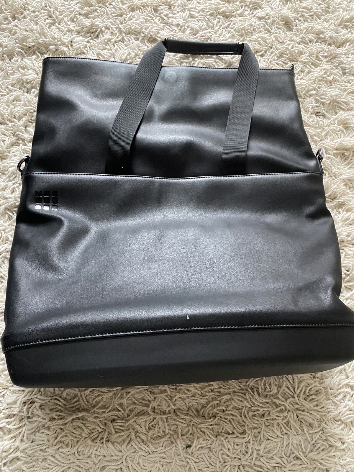 Moleskine Bag Large Leather Carrier Tote eBay
