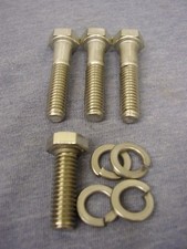 Ford Essex V6 STAINLESS STEEL Alternator Bracket Hex Bolts & Washers