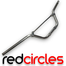 PIT DIRT BIKE SILVER HANDLEBARS HANDLE BARS 50cc 110cc 125cc 140cc PITBIKE