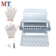 Galvanized Steel Poultry Feeders Automatic Chicken Feeder With Weatherproof Lid