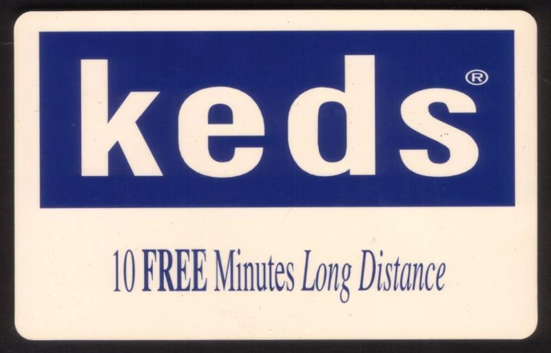 10m Keds Shoes Promo USED Phone Card eBay