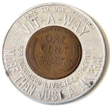 Vit-A-Way Encased Penny