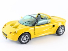 1997 Lotus Elise 1:18 Chrono Scale Mustard Yellow Convertible Model Car