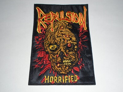 REPULSION HORRIFIED EMBROIDERED PATCH
