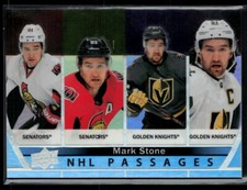 2021-22 Upper Deck NHL Passages #PA-21 Mark Stone