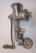 Working Vintage 50's Perfection Food Chopper Cast Iron Manual Crank Meat Grinder