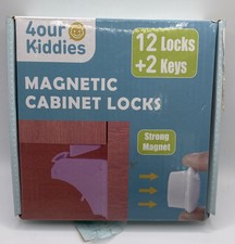 Baby Safety Cupboard Lock Invisible Magnetic Cabinet Locks Child Kid Proof Latch