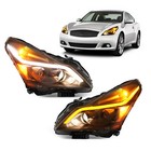 Clear LED Projector Headlights For Infiniti G37/G25/Q40 Sedan 4-Door 2010-13 15
