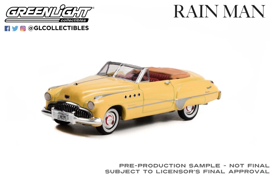 Greenlight - 1949 Buick Roadmaster - Rain Man - 44960-C - 1:64 - Hollywood 36 - Immagine 2 di 4