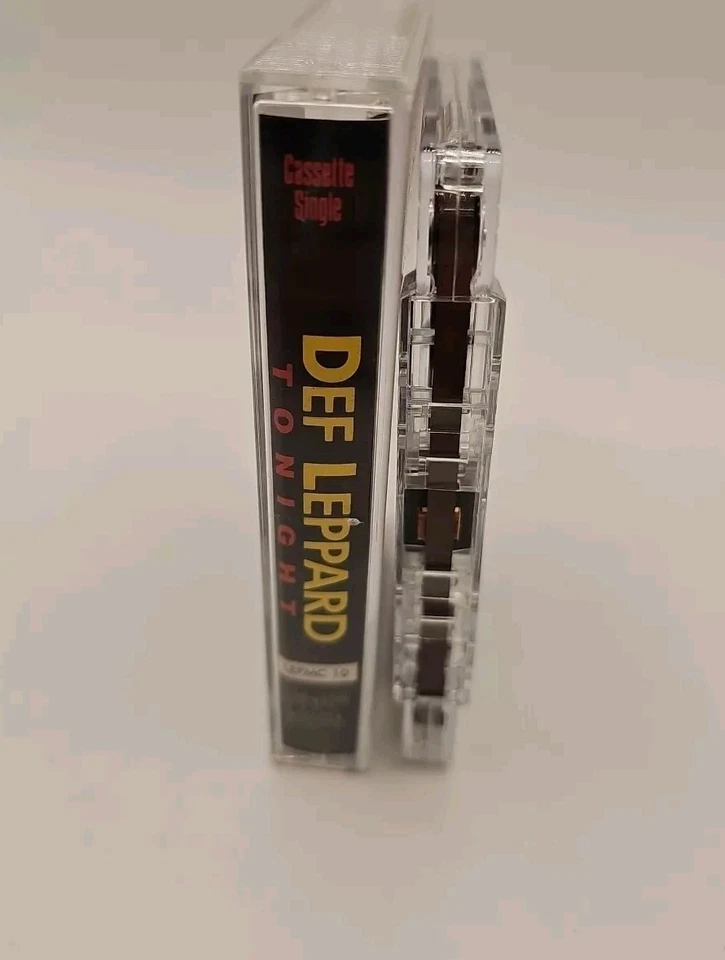 Def Leppard Tonight Cassette Tape Single - Exceptionally Rare - Image 2 of 4