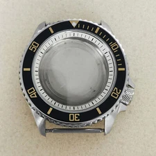 Watch Case White Inner Ring Bezel Case Part for NH35/NH36/4R Watch Movement