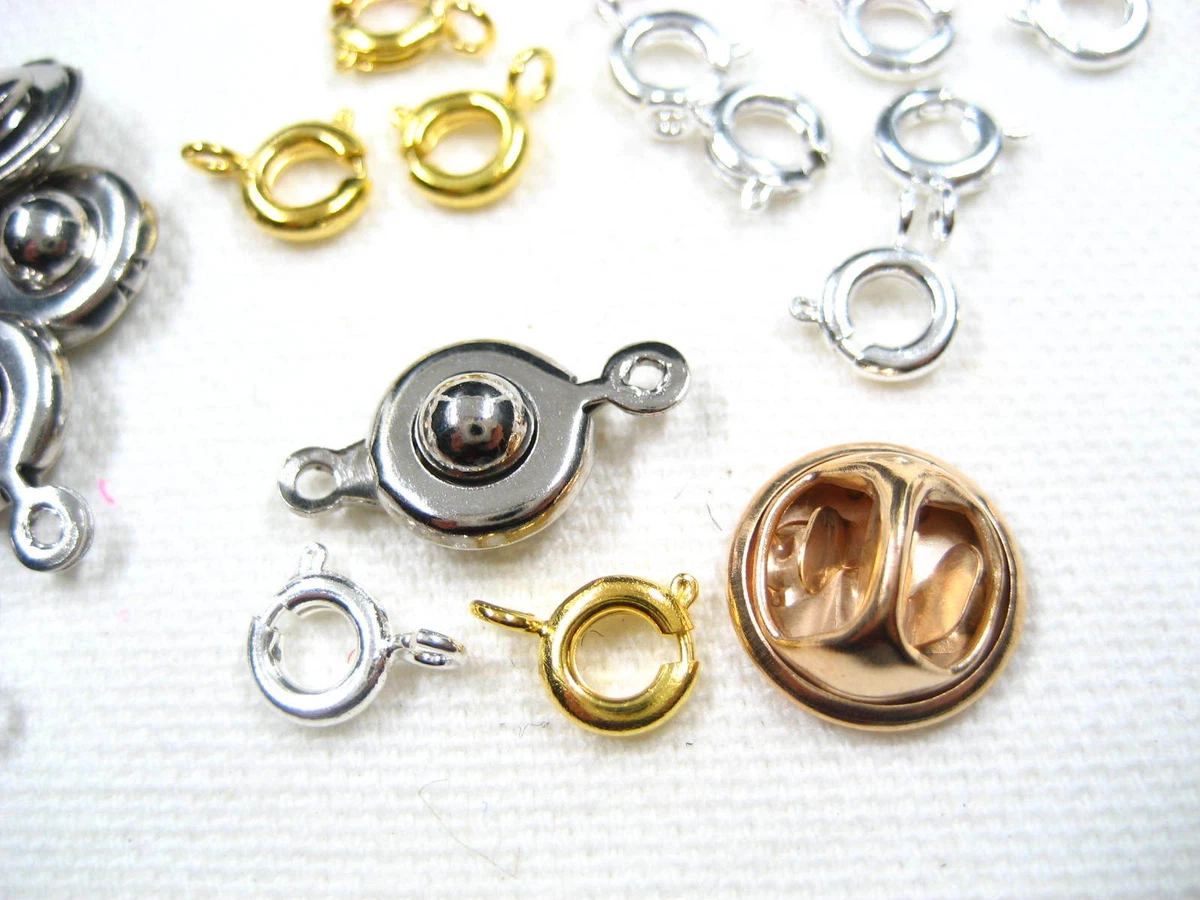 20pc necklace Snap clasps Fastener Clasp Hooks DIY necklace Bracelet clasps