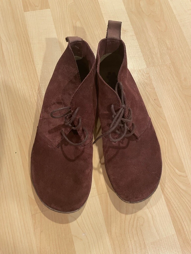 Vivobarefoot Mens 45 EU/ 12 US Oxblood Red Maroon Gobi II 2 