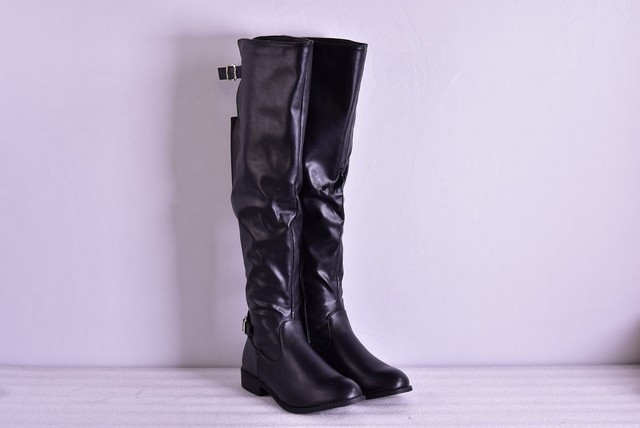 black thigh high boots charlotte russe