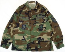Veste de combat camouflage US Air Force Reserve Woodland 1999 patchs militair...