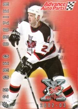 Greg Crozier 2002-03 Albany River Rats Advance Auto Parts
