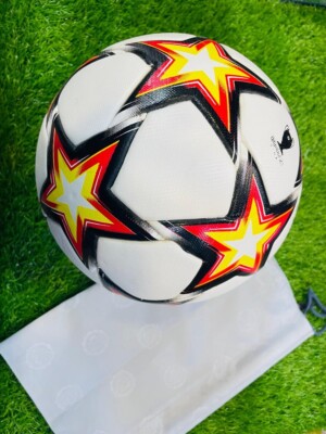 New UEFA Champion League 2022-23|Pro Soccer Match Ball Size 5,Free Carry Bag