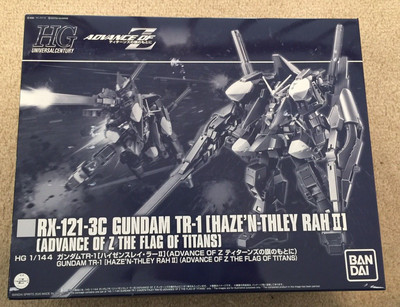 Premium BANDAI HG 1/144 RX-121-3C GUNDAM TR-1 HAZE'N-THLEY RAH II Advance of Z