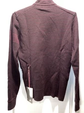 Rapha Wool Crew Neck Knit Pullover Cycling Vented Sweater Size XSM Zip Pocket