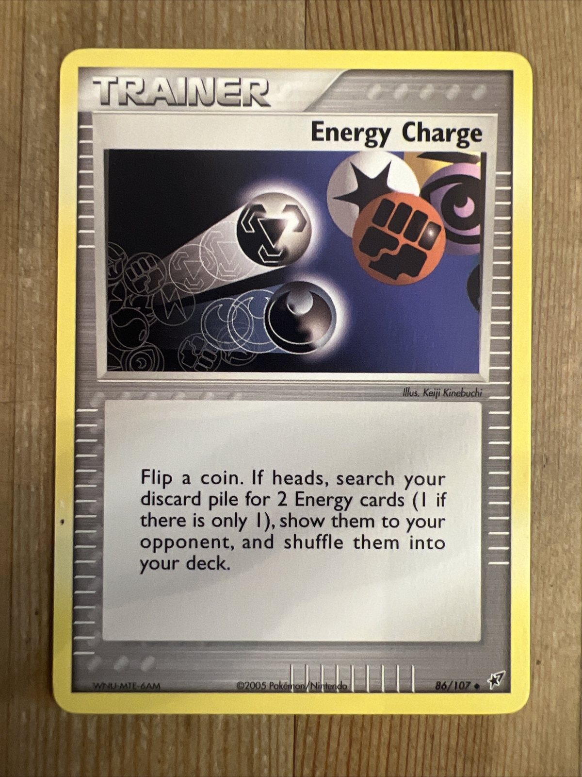 Energy Charge 86/107 Uncommon Pokemon EX Deoxys NM 2005 TCG Card Era