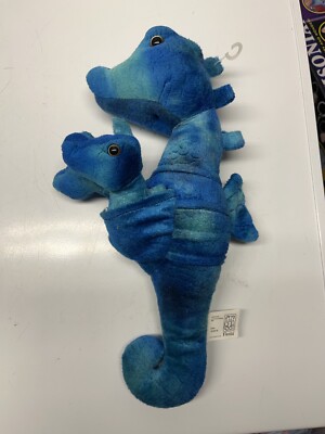 seahorse with babies plush toy