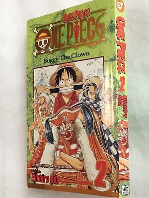 One Piece Volume 2 Gold Foil Cover Edition Manga English Comic Eiichiro Oda