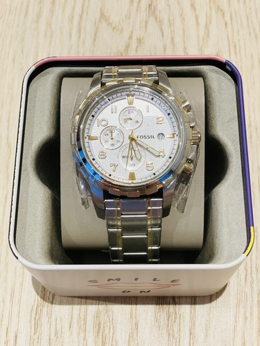 Fossil Dean Chronograph Stainless Steel 