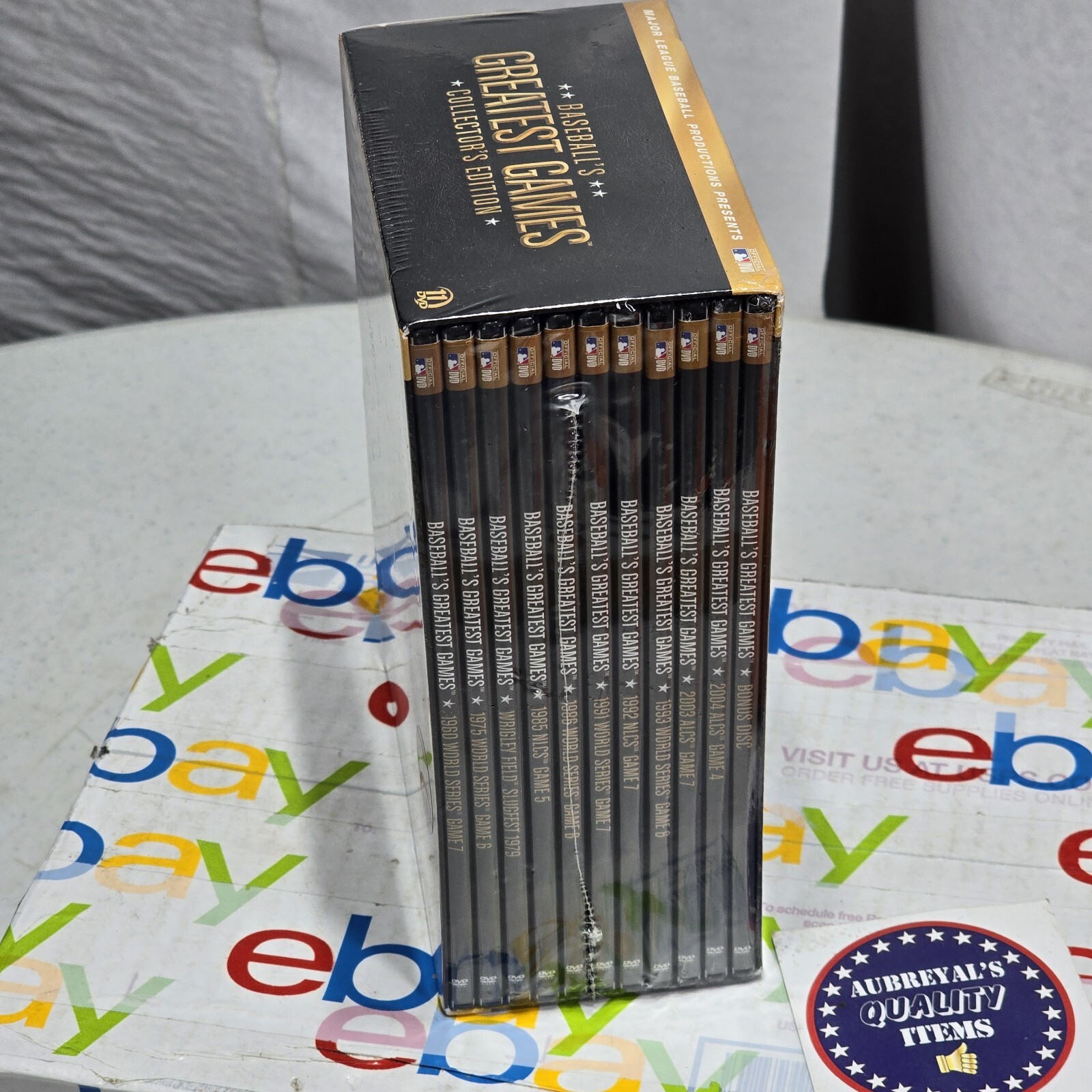 Baseballs Greatest Games (DVD, 2011, 10Disc Set, Collectors Edition