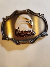 Vintage Raintree 1978 American Eagle Bald Eagle Belt Buckle