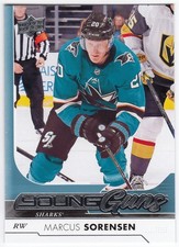 2017-18 Upper Deck Young Guns MARCUS SORENSEN #237 San Jose Sharks UD RC Rookie