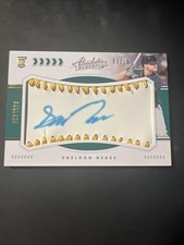 2020 Panini Absolute - Sheldon Neuse #119 RC Sweet Spot Autograph Gold #03/10