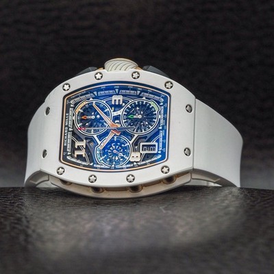 Richard Mille RM 72-01 Lifestyle In-House Chronograph White Ceramic
