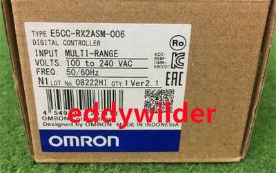 Genuine Omron E5CC-RX2ASM-006 Temperature Controller AC100-240V E5CC-RX2ASM-006