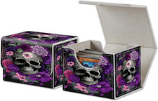 For MTG Card Deck Box,Pu Leather Extra Large Storage Collectible Card Games Box