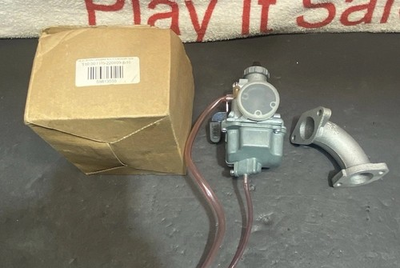 #ad New MIKUNI 25mm CARBURETOR Carb And Manifold H5 220808 jb16 56 2 Ur $60.00