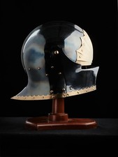 Medieval Knight German Sallet Helmet  Authentic Armor for Cosplay Collecting