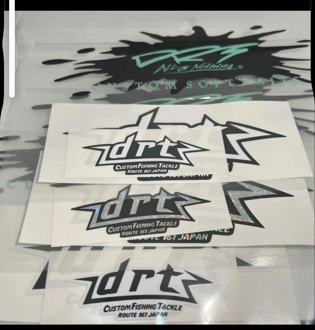 DRT Keepcast 2025 Sticker Set 3pcs Outdoor Fishing Accessories - Image 1
