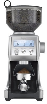 SAGE SCG820BSS4EEU1 The Smart Grinder Pro Kaffeemühle Silber 165 Watt, Edelstahl