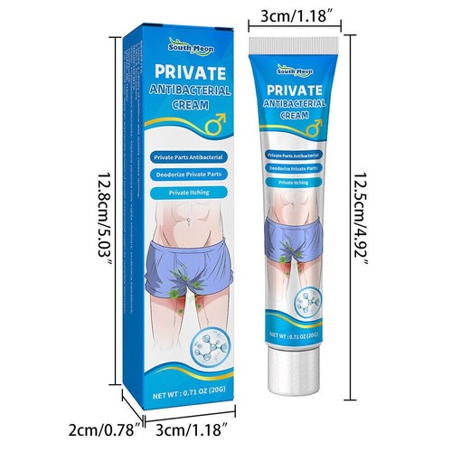 Men Antipruritic Ointments MALE Private Parts Care Cream Anti-itch Deodorant 20g - Picture 12 of 14