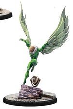 Marvel Crisis Protocol Vulture model, character cards and base MCP Spider Foes