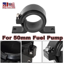 Fuel Filter Mounting Bracket, 50mm Fuel Pump Clamp Bundle Holder Aluminium Alloy