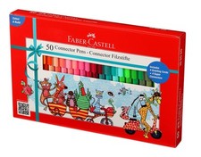 Multicolor Washable Sketch Pens Pack of 50 Medium Tip Child Safe Ink