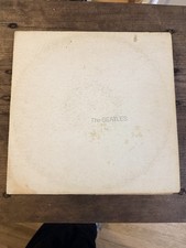 The Beatles White Album LP Apple SWBO-101 Early 70s Press 1970 with Pictures